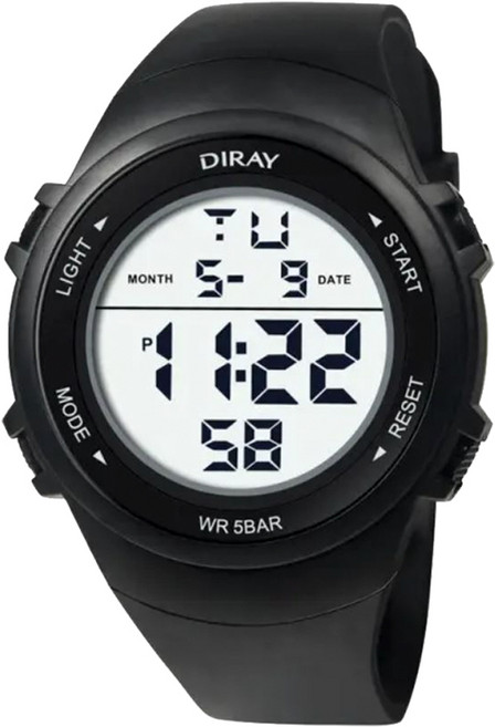 남여공용 MIYOTA 재팬무브먼트 스포츠 PLEXI고강도 글라스 전자 우레탄 방수 손목시계