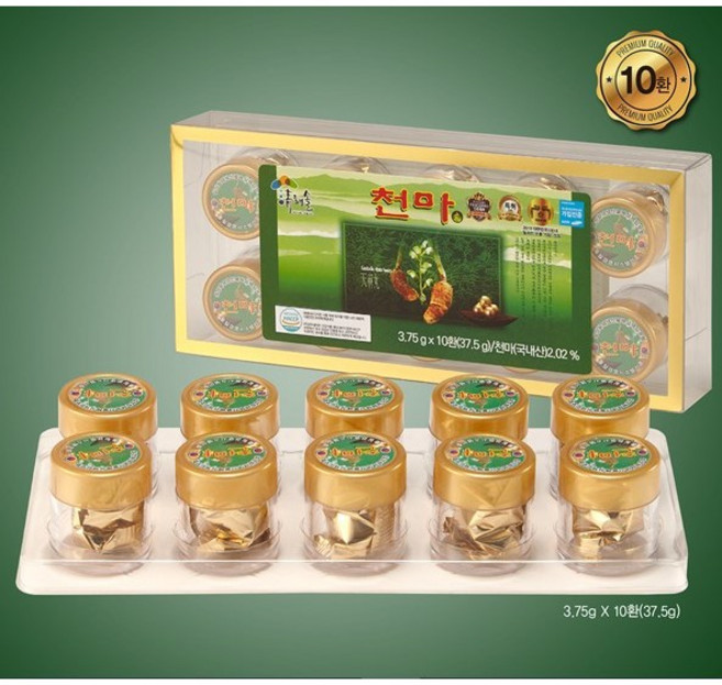 [1+1] 경주생약 천마환 천마정 10환x2 HACCP제조 뇌건강 기력회복 명절선물, 20개, 3.75g