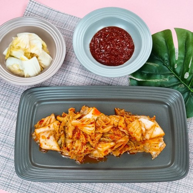 더맛있는 배추 겉절이 밀키트 2kg 썰은 보쌈김치, 1개