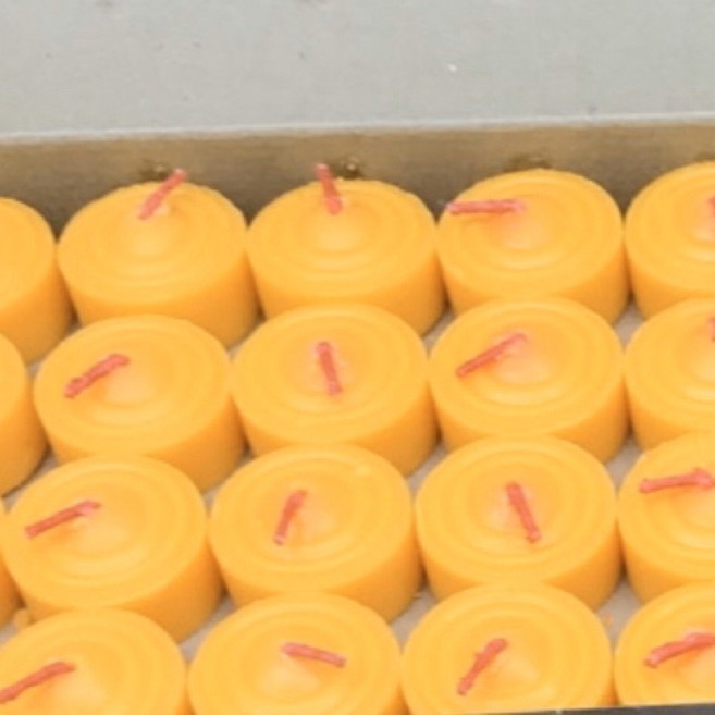 環保植物性酥油粒 無鐵殼 台灣製造 可燃約3小時 健康平安祈福, 1個