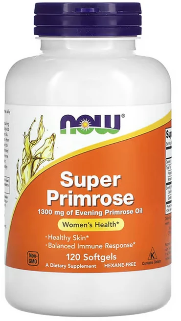 나우푸드 Super Primrose 달맞이꽃오일 1 300mg 소프트젤 120 정, 120정, 1개 - 쿠팡