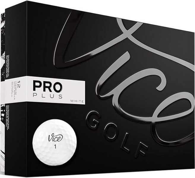 Vice Golf PRO Plus 2020 | 골프공 12개 특징: 4피스 캐스트 우레탄 거리 극대화 드라이버 스핀 부담 . 더 많은 색상: 네온 라임/레드 프로필: 고급, 화이트