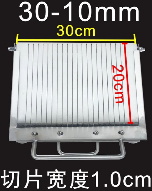 김밥써는기계 식당용 분식집 컷팅기 계란 커터 소시지 업소용, 30-10mm 두꺼운 표준칸막이포함