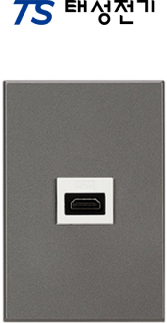태성전기 틸인스 메탈그레이 HDMI 1구
