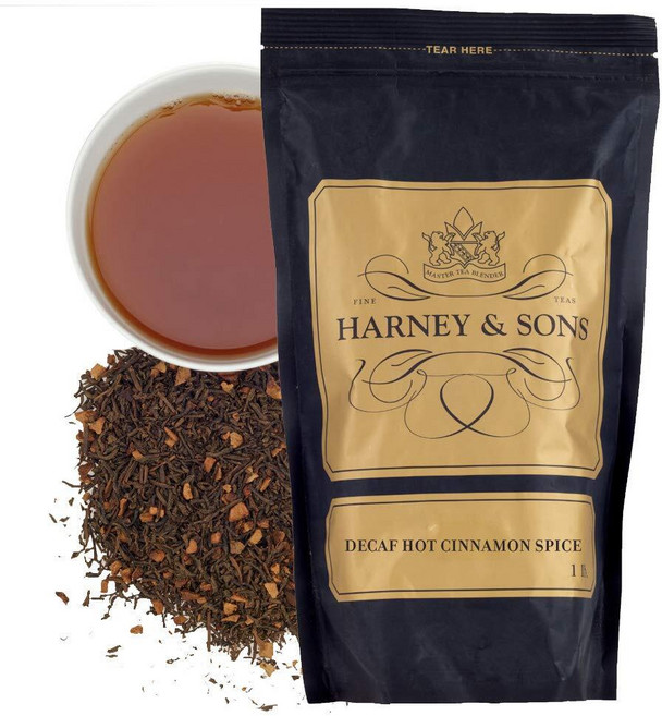 하니앤손스 디카페인 핫 스파이스 시나몬 루즈 티 453g, 1 Pound (Pack of 1), 1개, 1개입