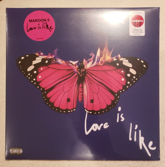 (수입 LP) LP Maroon 5 Love Is Like Bubblegum Pink Color Vinyl + Poster, (수입 LP) LP Maroon 5 Love Is Li