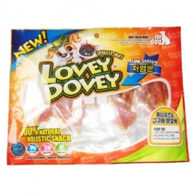 강아지생일 강아지 애견 간식 미니치즈고구마닭갈비 400gx3개