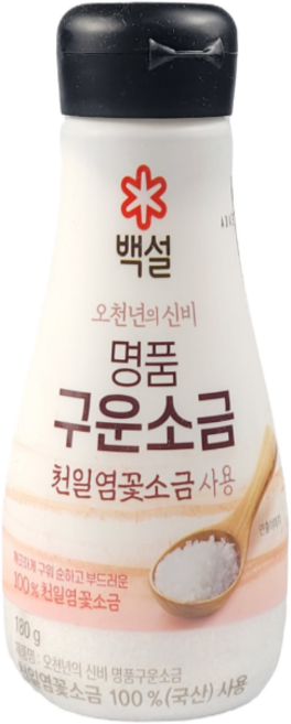 백설 오천년의신비 명품구운소금, 180g, 1개
