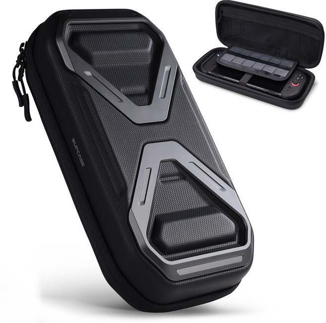 닌텐도 스위치2 파우치 SUPCASE 러기드 프로텍션 파우치, 1개, 블랙, RP Pouch