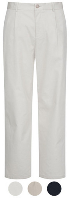 프로젝트엠 남성 루즈테이퍼드핏 핀턱 치노 팬츠_EPD2PP1350 769929