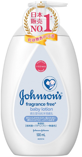 존슨즈베이비 프래그런스 프리 키즈 로션, 1개, 500ml