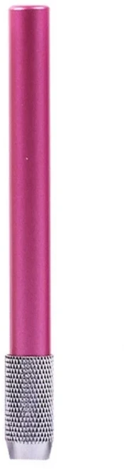 1-6PCS 스케치 연필에 대 한 조정 가능한 금속 안티-슬립 연필 연장 연필 익스텐더 홀더 학교 사무실 문구, 03 2PCS, 01 Pink