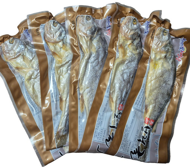 영광 법성포 마른보리굴비 깔끔손질 내장제거, 1세트, 왕특대 5마리 (30cm~32cm)