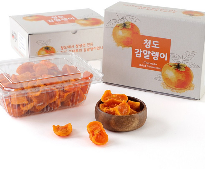 원시인농산 청도 감말랭이 1kg (씨없는 곶감), 1개