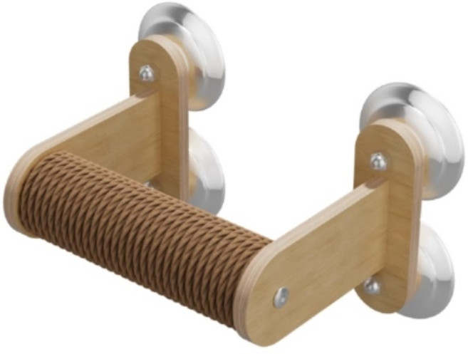 투명 우주선 캣타워 창문 해먹, 흡입컵 대마 로프 컬럼