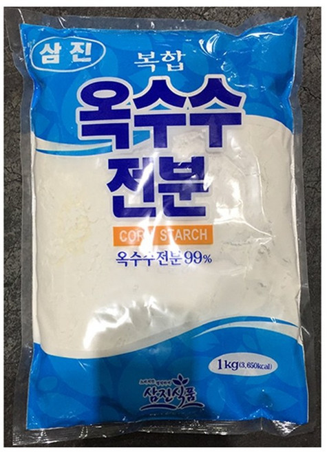 옥수수전분(삼진 1k)X10 /대용량 /식자재 /식당용, 10개, 1kg