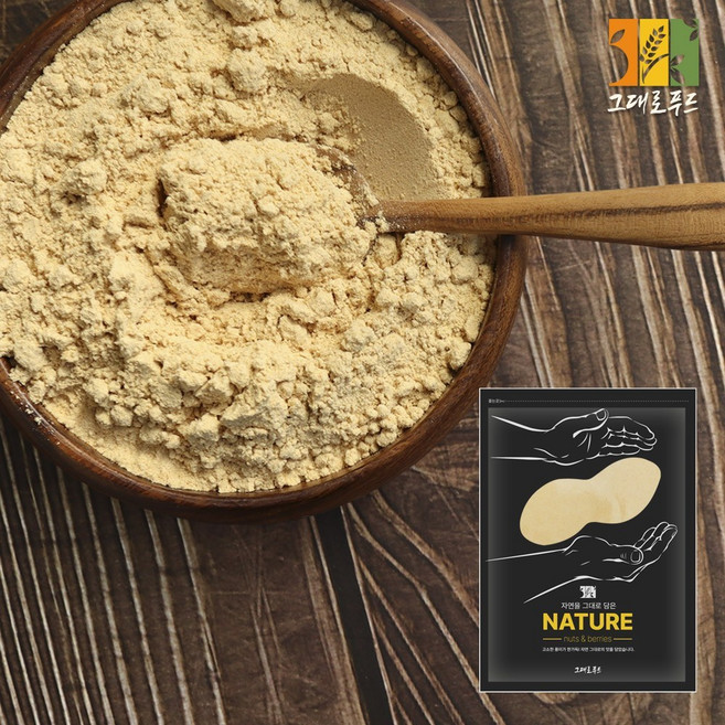 그대로푸드 볶음콩가루 1kg 미국산 콩분말, 4개