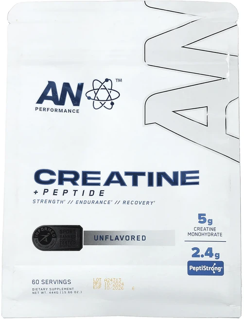 새해 건강을 선물하세요 AN Supps 크레아틴 + 펩타이드 무맛 444g(15.66oz) 특별관리진행, ANSupps크레아틴펩타이드무맛444g1566oz, 444g, 1개 - 쿠팡