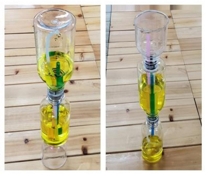 초등 헤론원리 간이 분수만들기 1일 실험키트 기초과학 조립 DIY