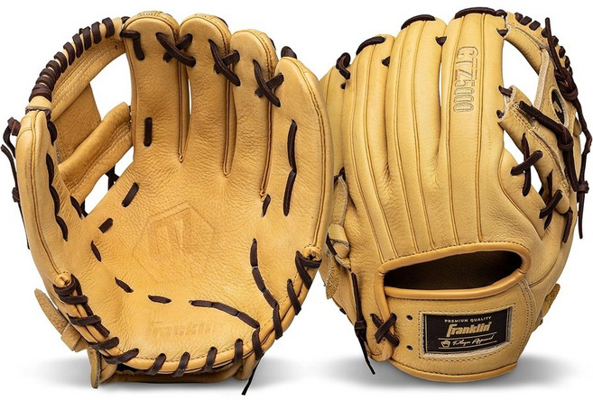 Franklin Sports 야구 수비 글러브 11.5인치 성인 청소년용 내야 외야 소가죽 미국직구, 02 Model 2 Gypsy 11.5 i