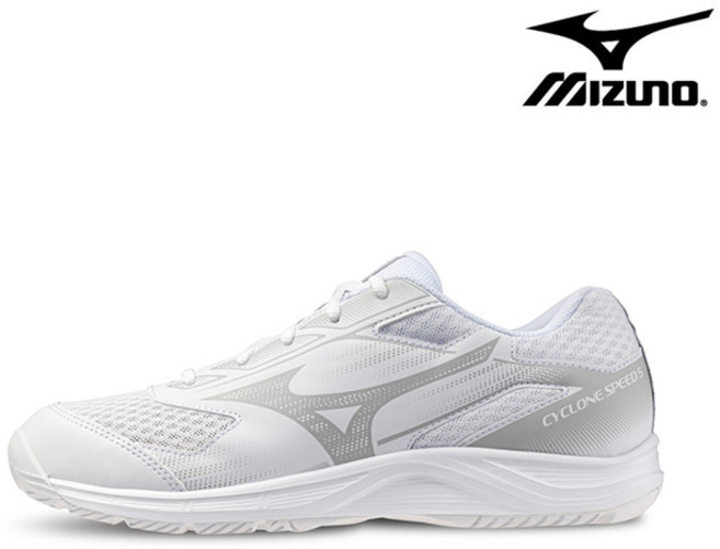 미즈노 신발 V1GA258052 사이클론 스피드5 화이트실버 배드민턴화 배구화 인도어화 운동화 오남스포츠
