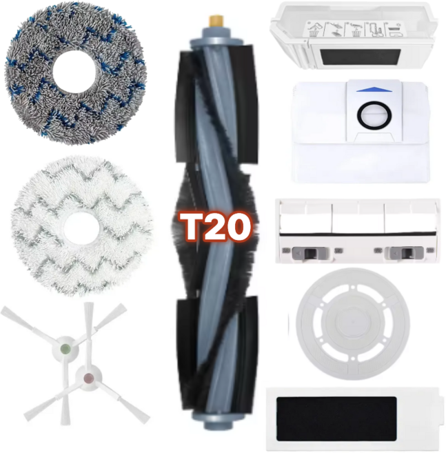 비브랜드 호환 에코백스 T20 소모품, 1개, 먼지통