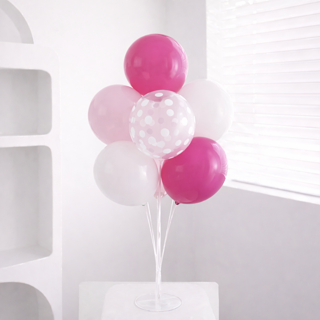 홈파티 생일 파티 용품 테이블 장식 세트, 1개, 핑크