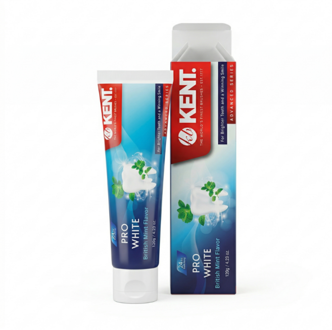 켄트 프로화이트 치약, 4개