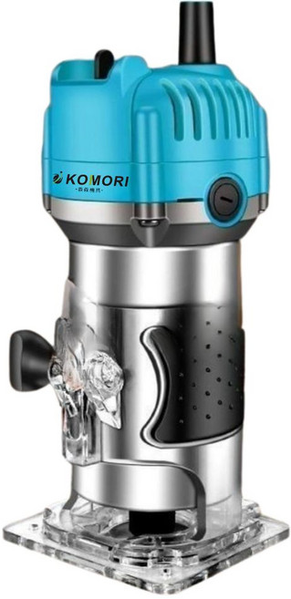 KOMORI 森森機具 110V 木工修邊機 雕刻機 開槽機, 1個