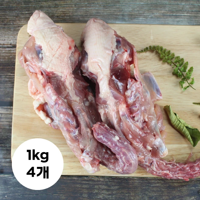 늘찬 닭뼈 육수용, 1kg, 4개 - 쿠팡
