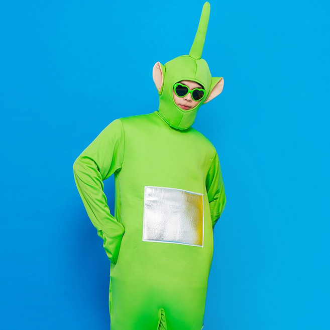 바이시스 텔레토비 햇님 할로윈코스튬 수트 할로윈 코스프레 반티 단체복 파티복