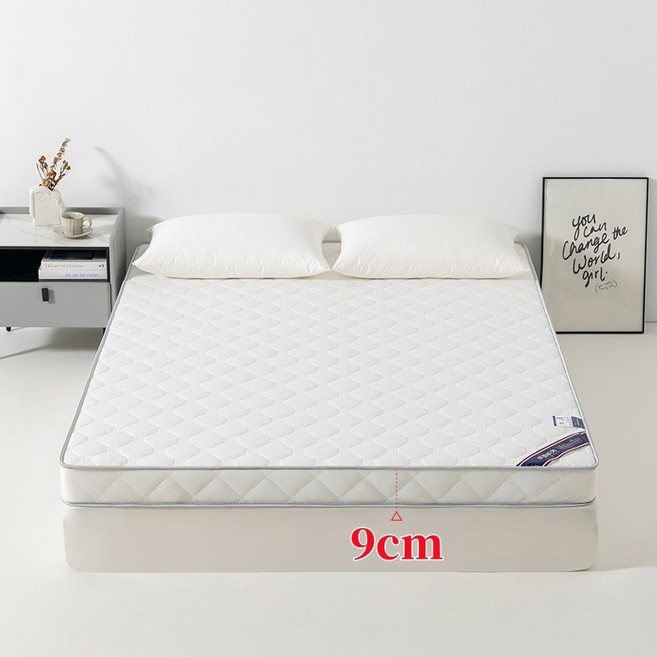 ANYOU 목편한 천연 라텍스 메모리폼 매트리스 허리 지지 항균숙면+척추교정