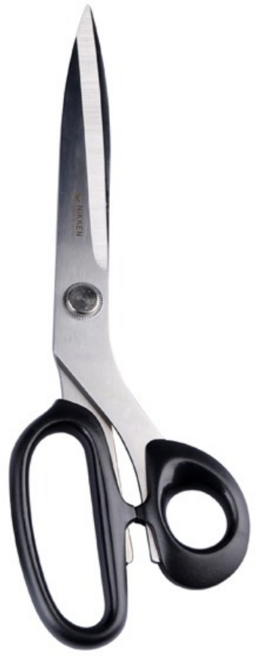 일제 니켄 고급 벨가위 잠자리가위 주방가위 다용도가위, 검정, 1개