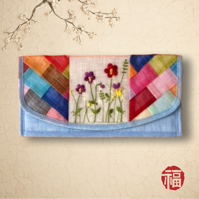 루시르미 통장 지갑 얇은 장지갑