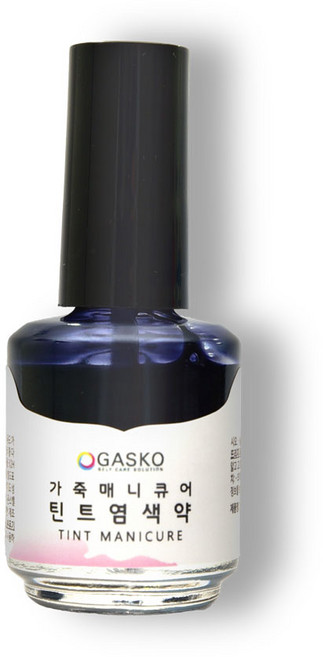 가스코 가죽매니큐어 틴트 아닐린 염색약 10ml 가죽 패턴 염색 자연스러운
