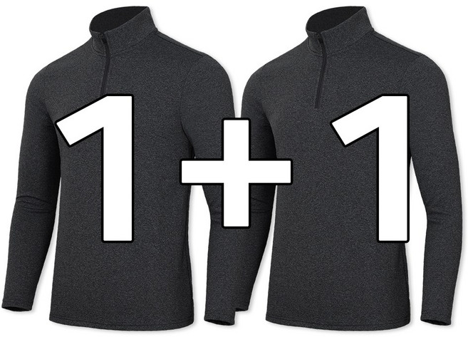 꽃중년 겨울 긴팔 무지티 집업 기모 보온 기능성 작업복티셔츠 빅사이즈