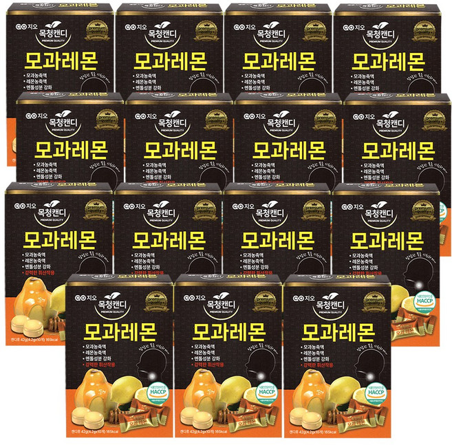 지오 목청캔디 모과레몬, 150개, 4.2g