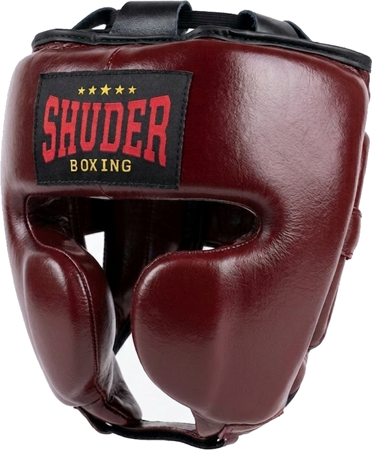 슈더 복싱 헤드기어 격투 보호대, 와인브라운, 1개