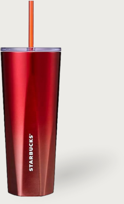 25 크리스마스 1차 MD 스타벅스 SS 조이풀 에셔 콜드컵 710ml, 1개, RED