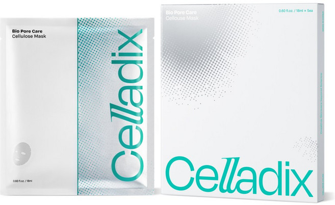 셀라딕스 피지 제거 모공피지팩 바이오 셀룰로오스 마스크팩, 1개, 5개입