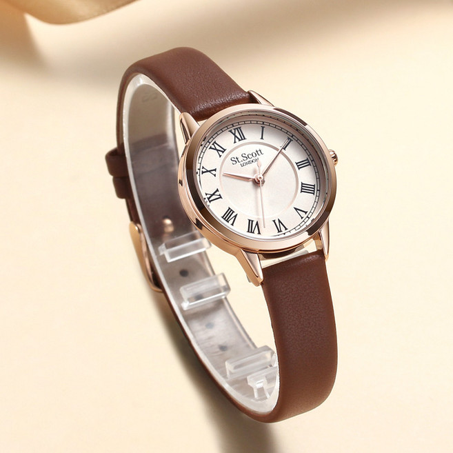 [세인트스코트] 아르젠떼 가죽 시계 + 선물포장 + 쇼핑백 / ST5307