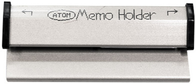 아톰 자석메모홀더 (실버/블랙) 문서꽂이 빌지홀더