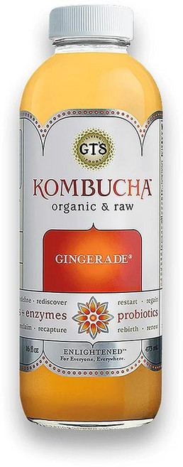 GT's 진저에이드 콤부차, 4개, 473ml