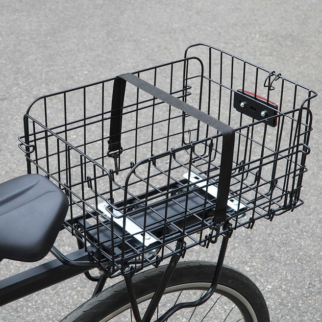 자전거 접이식 뒷바구니 바스켓 짐받이 C126, 1개, c126뒷바구니