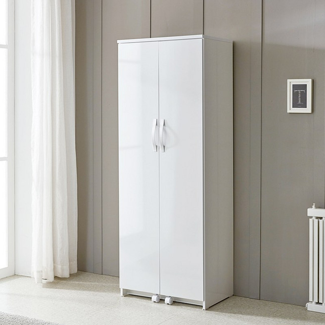 애니스 LPM 1600 하이 냉장고형수납장 대 키큰수납장, 화이트