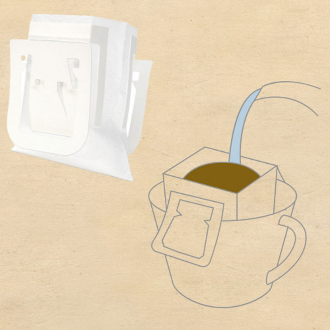 바로리빙 친환경 커피 드립백필터 생분해 여과지 일회용 핸드드립백 커피필터 30매 / 60매 / 90매, 2세트, 30개입