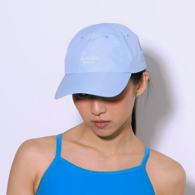 [방수가능]구김스 서핑 데일리 로고 볼캡 +카탈로그포함, 스카이블루(SKY BLUE)