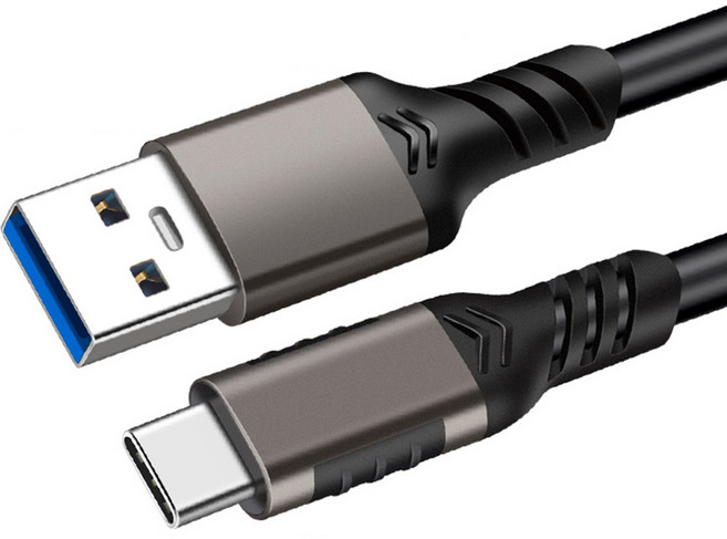 마디모이 안정적인 A to C 안드로이드오토 USB 3.1 Gen2 C타입 10g 고속 충전 데이터 케이블 카플레이어, 100cm, 1개