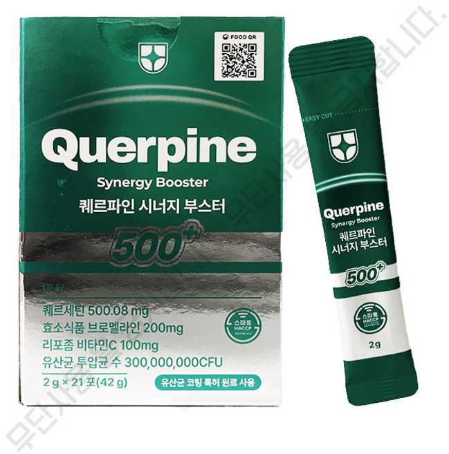 퀘르파인 시너지 부스터 2g x 21포 tr, 1개