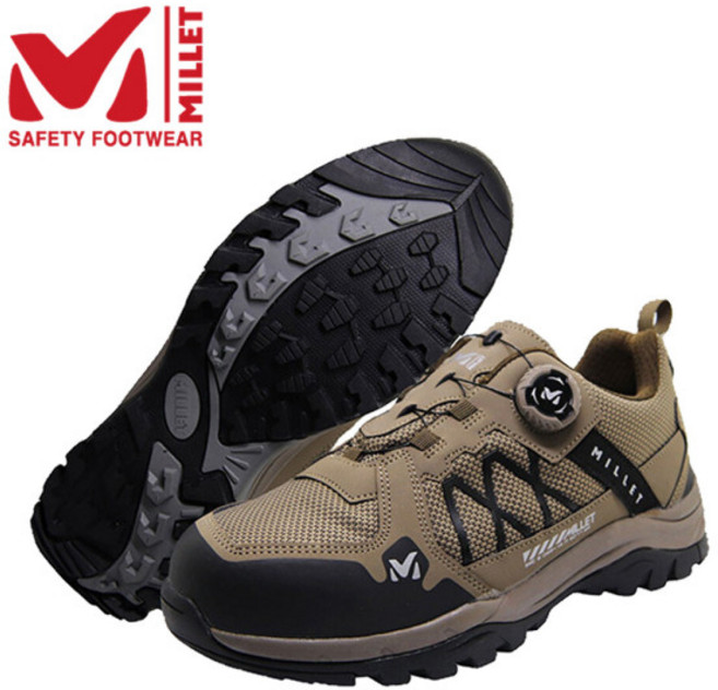 밀레 M-04(방수화) 4인치 방수 다이얼 안전화 작업화 KC인증상품